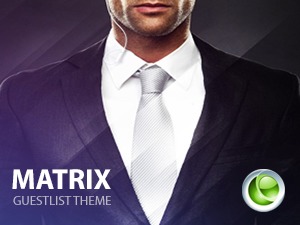 WordPress theme Matrix by Bebel