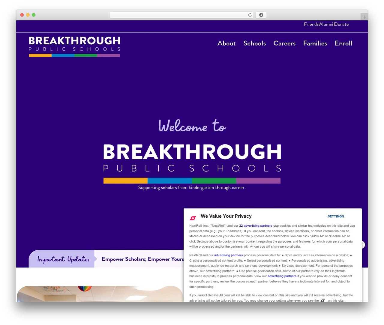 Beaver Builder Theme WordPress website theme - breakthroughschools.org