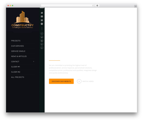 Constructify theme WordPress - 3dwatchrender.com