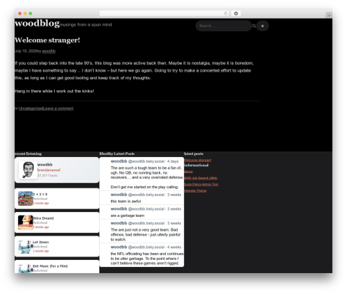 LastFM Played for WordPress (lastfm-played-for-wp) free WordPress plugin - datacake.org