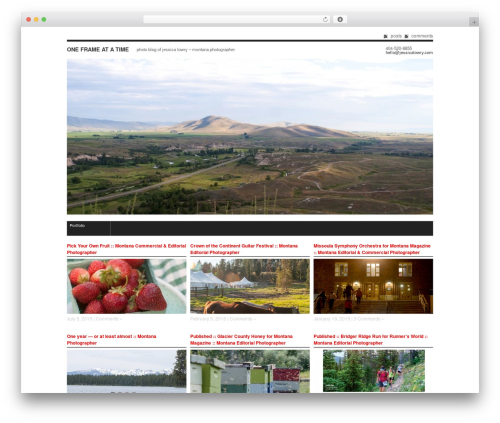 f8 static theme WordPress - blog.jessicalowry.com