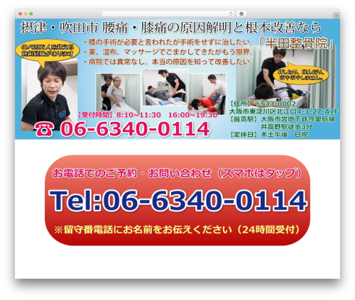 Healer WP theme - hp-sample-2019.xyz