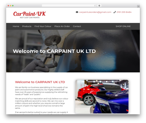 Plinkfizz WordPress Theme WordPress theme - carpaintuk.co.uk