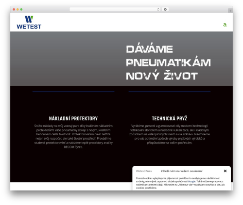 Theme WordPress Divi - wetest-pneu.cz
