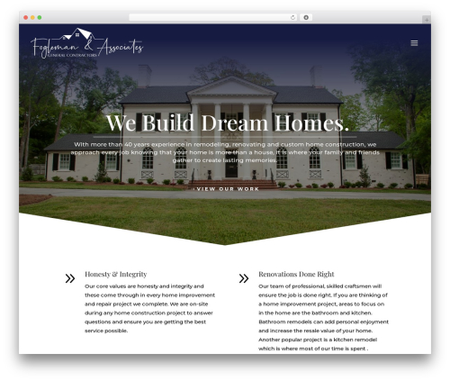 Theme WordPress Divi - foglemanandassoc.com