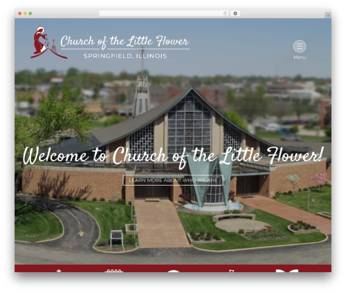 Theme WordPress DPI Theme - littleflowerchurch.net