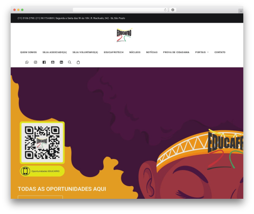 Uncode js_composer WordPress plugin - educafro.org.br
