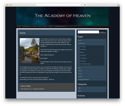 WordPress theme Chip Zero - academyofheaven.com WordPress theme Chip Zero - academyofheaven.com