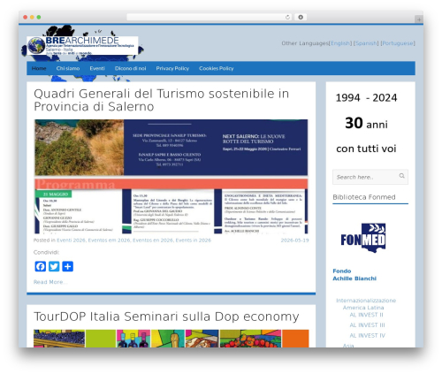 WordPress theme Flatly - brearchimede.eu