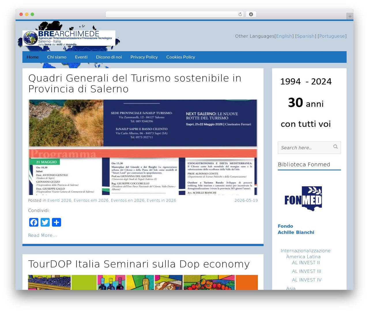 WordPress theme Flatly - brearchimede.eu