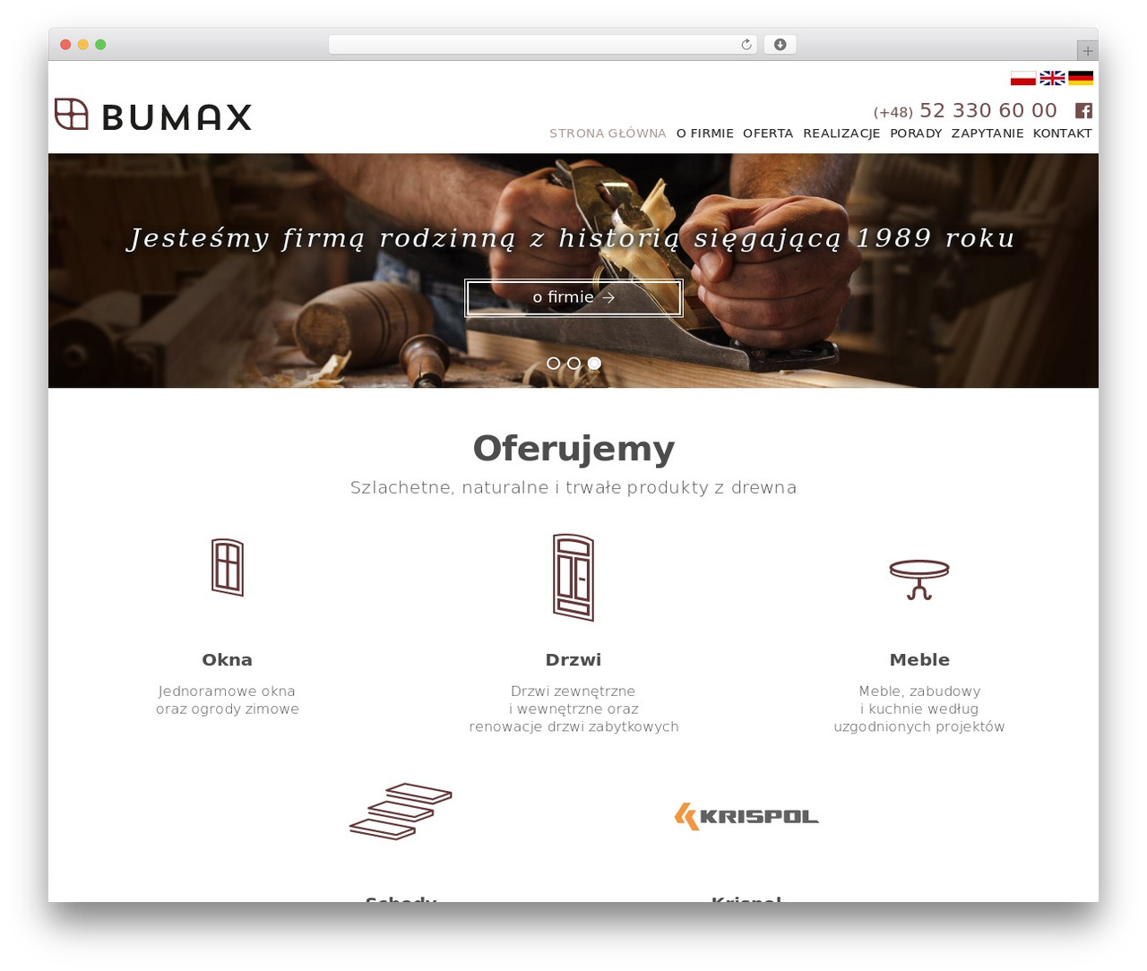 wp-bootstrap top WordPress theme - bumax.eu
