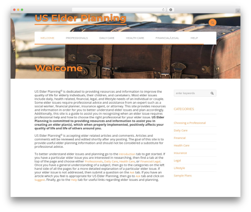 Agrofields WordPress theme - uselderplanning.com