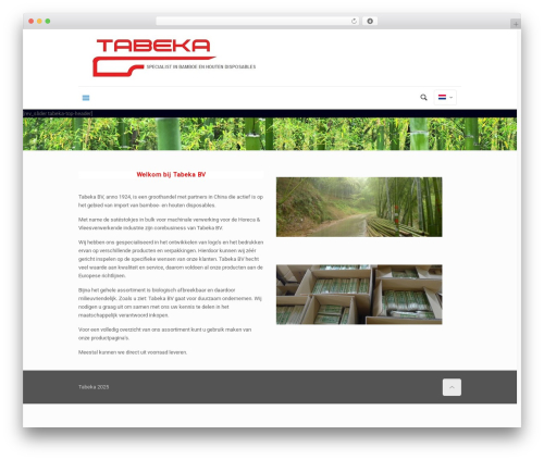 Easy tables vc WordPress plugin - tabeka.nl