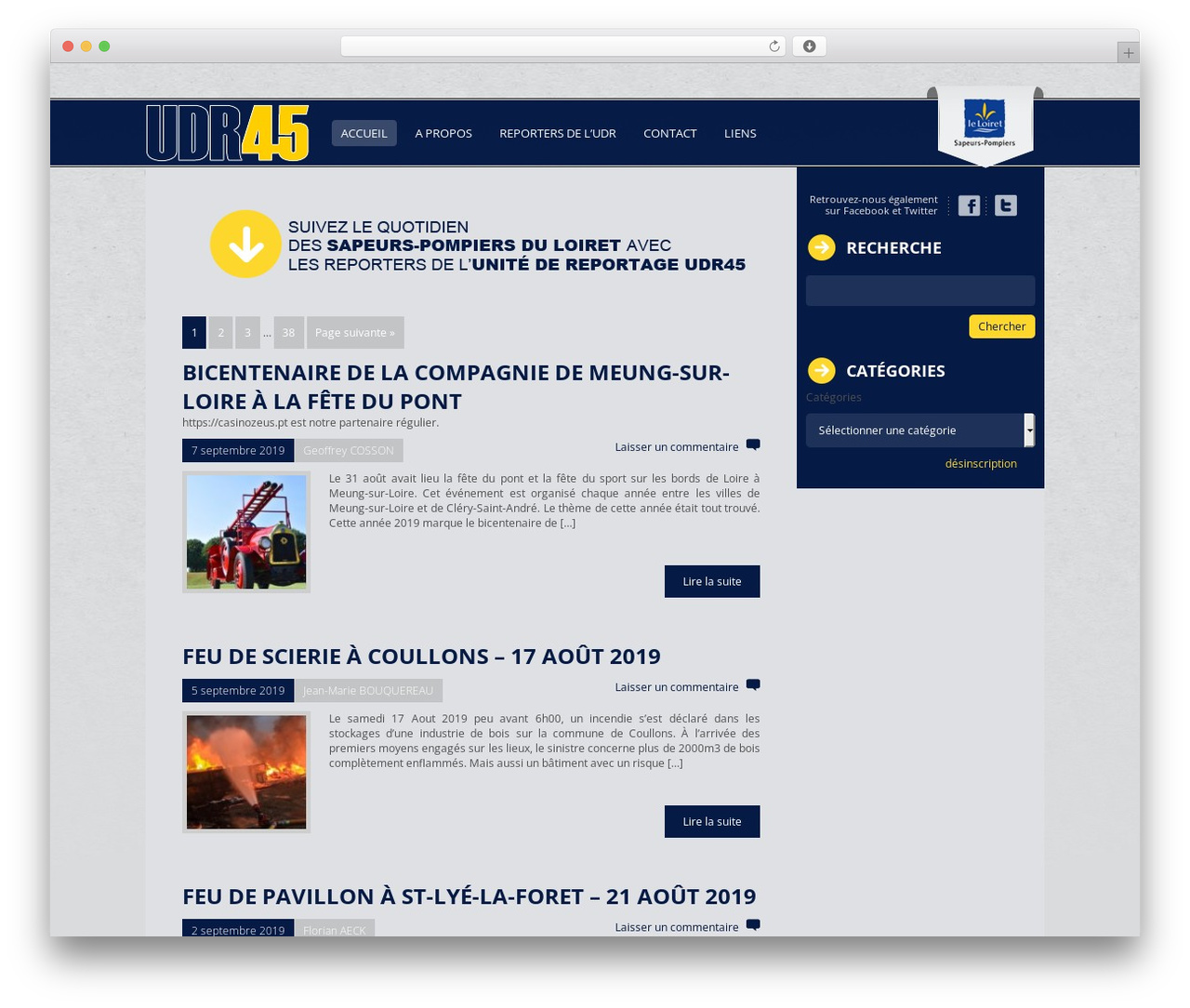 Creation Theme WordPress theme - udr45.fr Creation Theme WordPress theme - udr45.fr