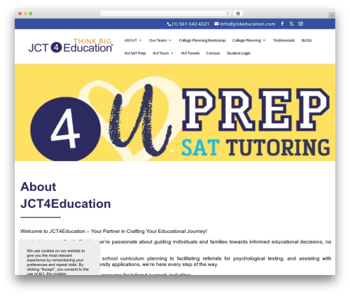 Elegantgallery WordPress plugin - jct4education.com