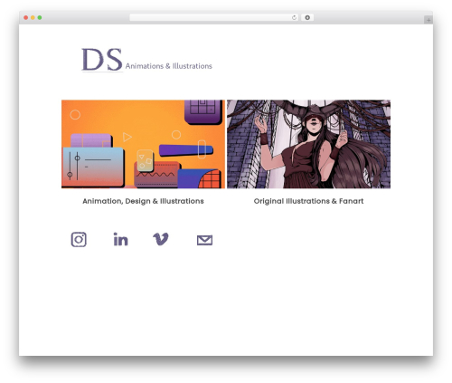 DS theme WordPress - deniseseegers.nl