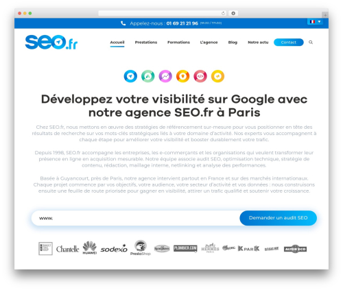 GeneratePress WordPress theme - www.seo.fr