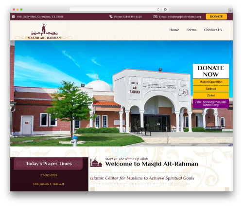 Xllentech English Islamic Calendar (xllentech-english-islamic-calendar) free WordPress plugin - masjidal-rahman.org