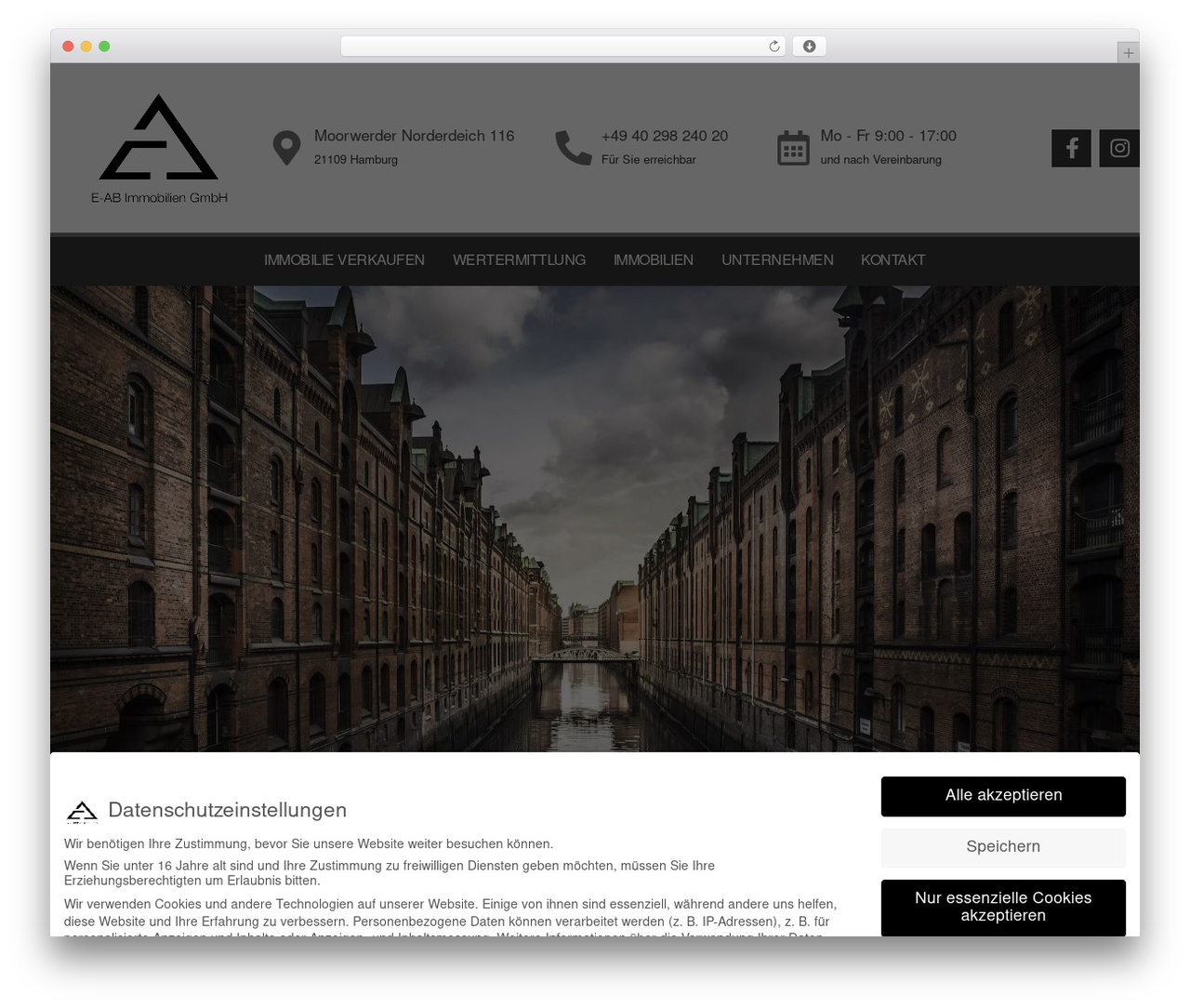 Hello Elementor WordPress theme - eab.immo
