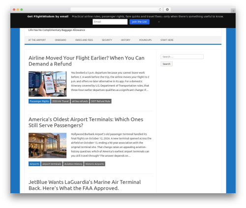 Post Kinds (indieweb-post-kinds) free WordPress plugin - flightwisdom.com
