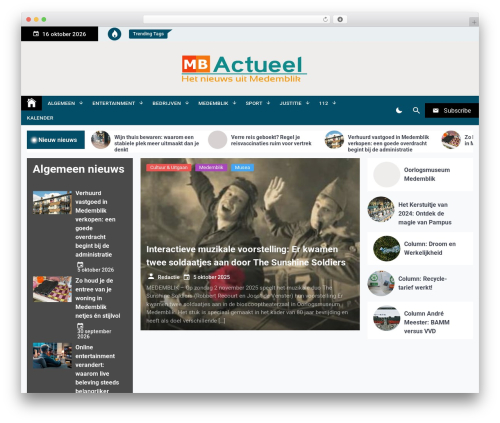 Penci pennews recipe WordPress plugin - medemblikactueel.nl
