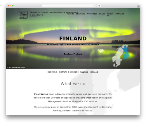 Theme WordPress Basically Bootstrap 4 - firstunited.dk