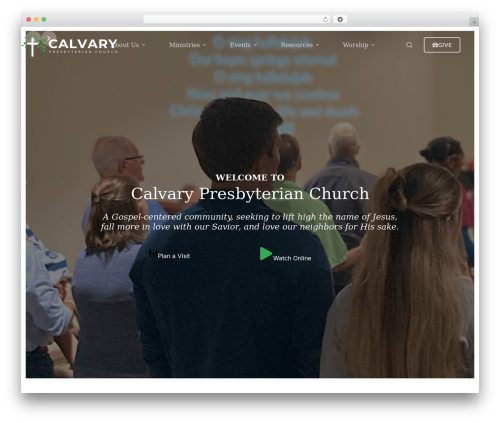 Cp live WordPress plugin - calvarypca.org