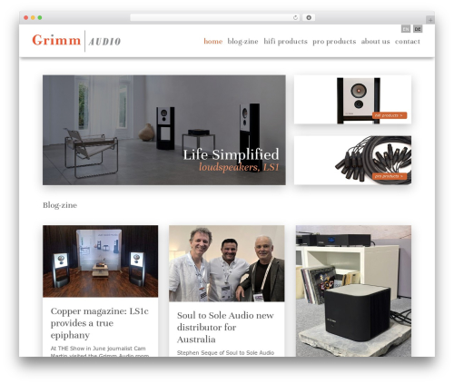 lightGallery (lightgallery) free WordPress plugin - grimmaudio.com