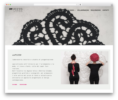 WordPress theme Create - unpizzo.it