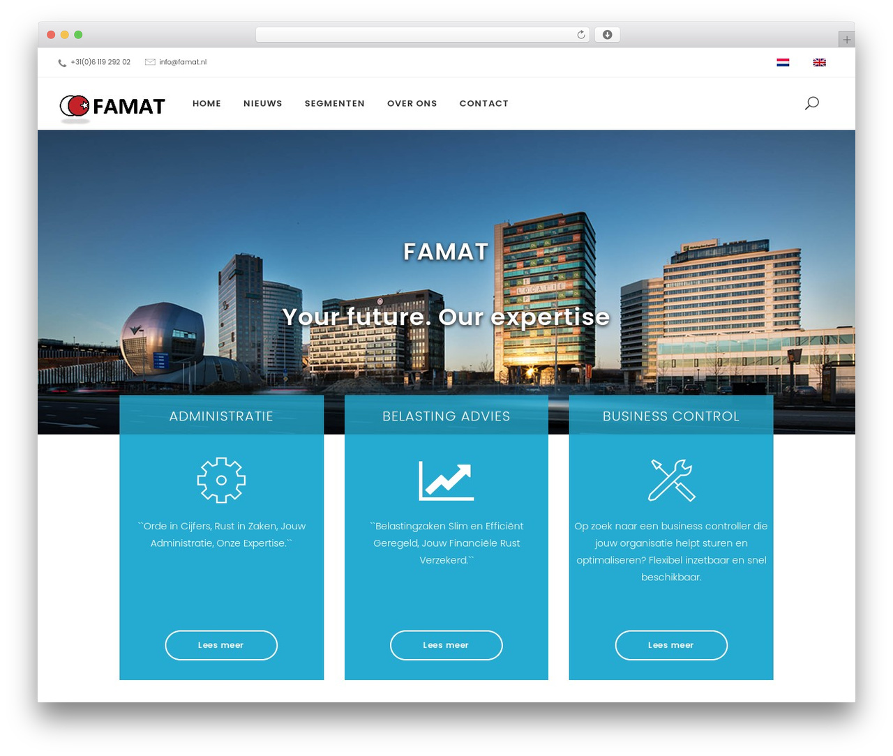 WordPress theme Blu - famat.nl WordPress theme Blu - famat.nl
