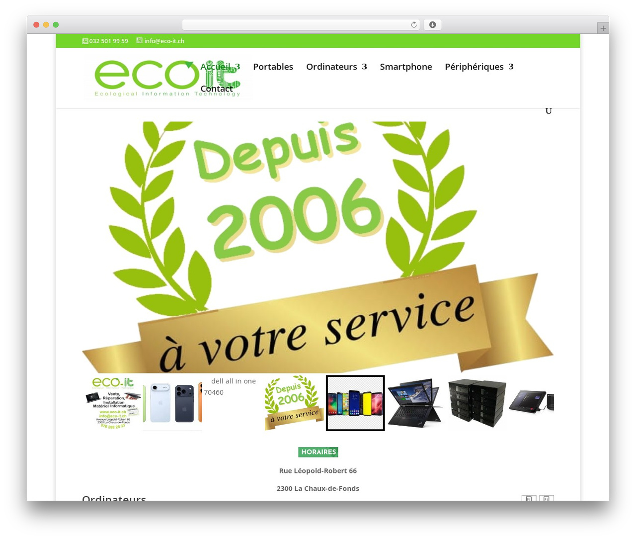 WordPress theme Divi - eco-it.ch