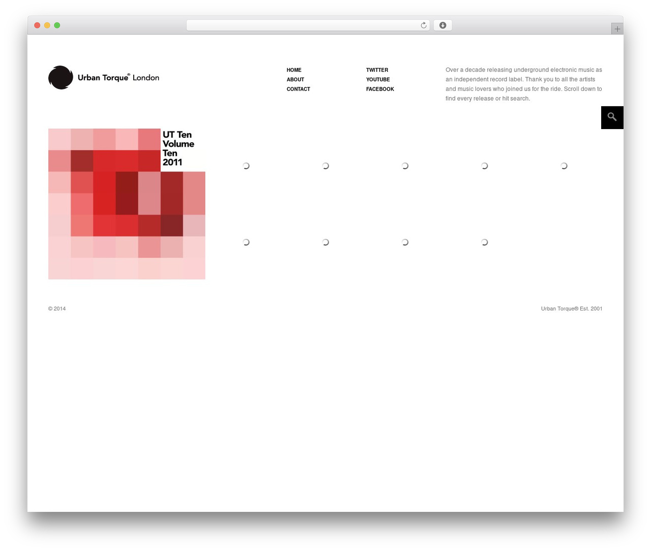 WordPress theme Square Grid - urbantorque.com
