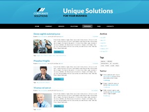 WordPress theme theme01