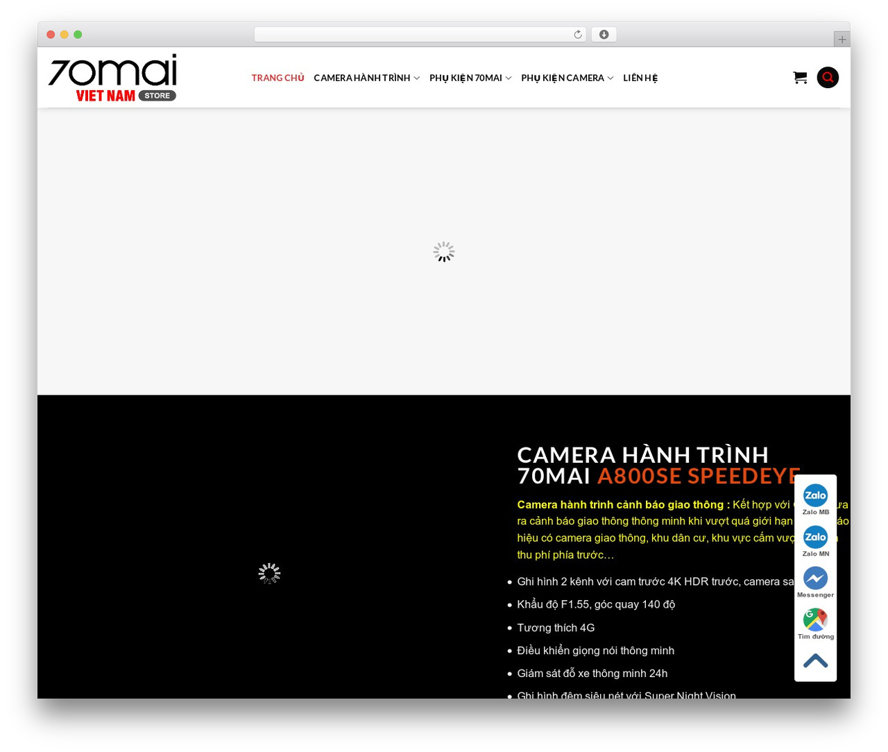 Flatsome theme WordPress - shop70mai.vn