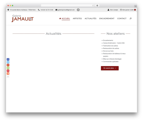 JetWooBuilder WordPress plugin - galeriejamault.com