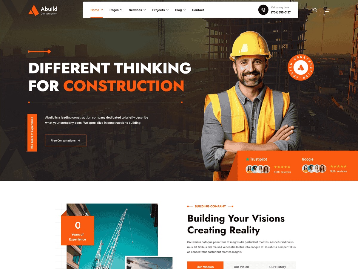 WordPress theme Abuild WordPress theme Abuild