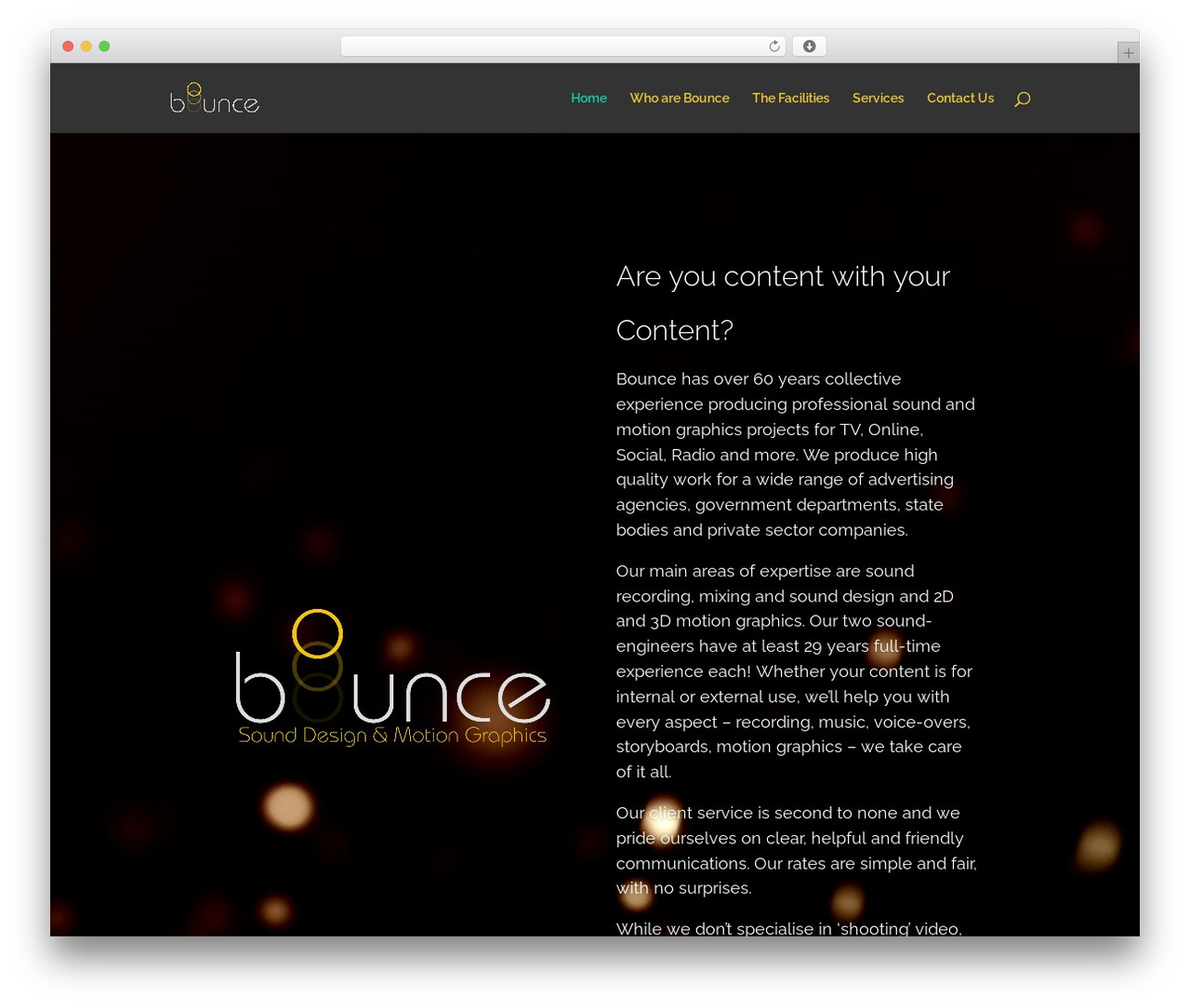Divi premium WordPress theme - bouncesound.com Divi premium WordPress theme - bouncesound.com