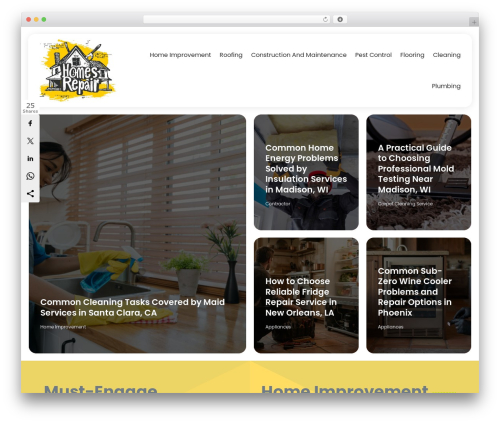 Digr post grid WordPress plugin - homes-repair.com