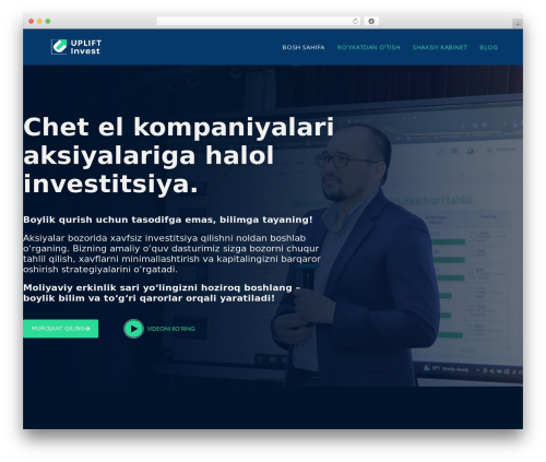 Elementor addon components WordPress plugin - invest.uplift.uz