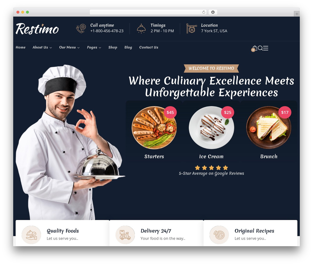 Restimo WordPress theme - dpsample.com/wp_themes/restimo
