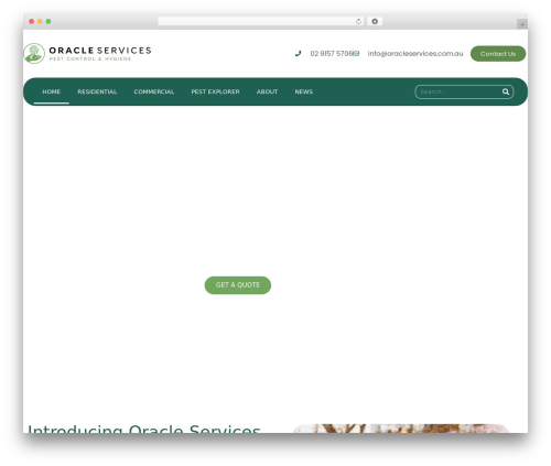 Sabada theme WordPress - oracleservices.com.au