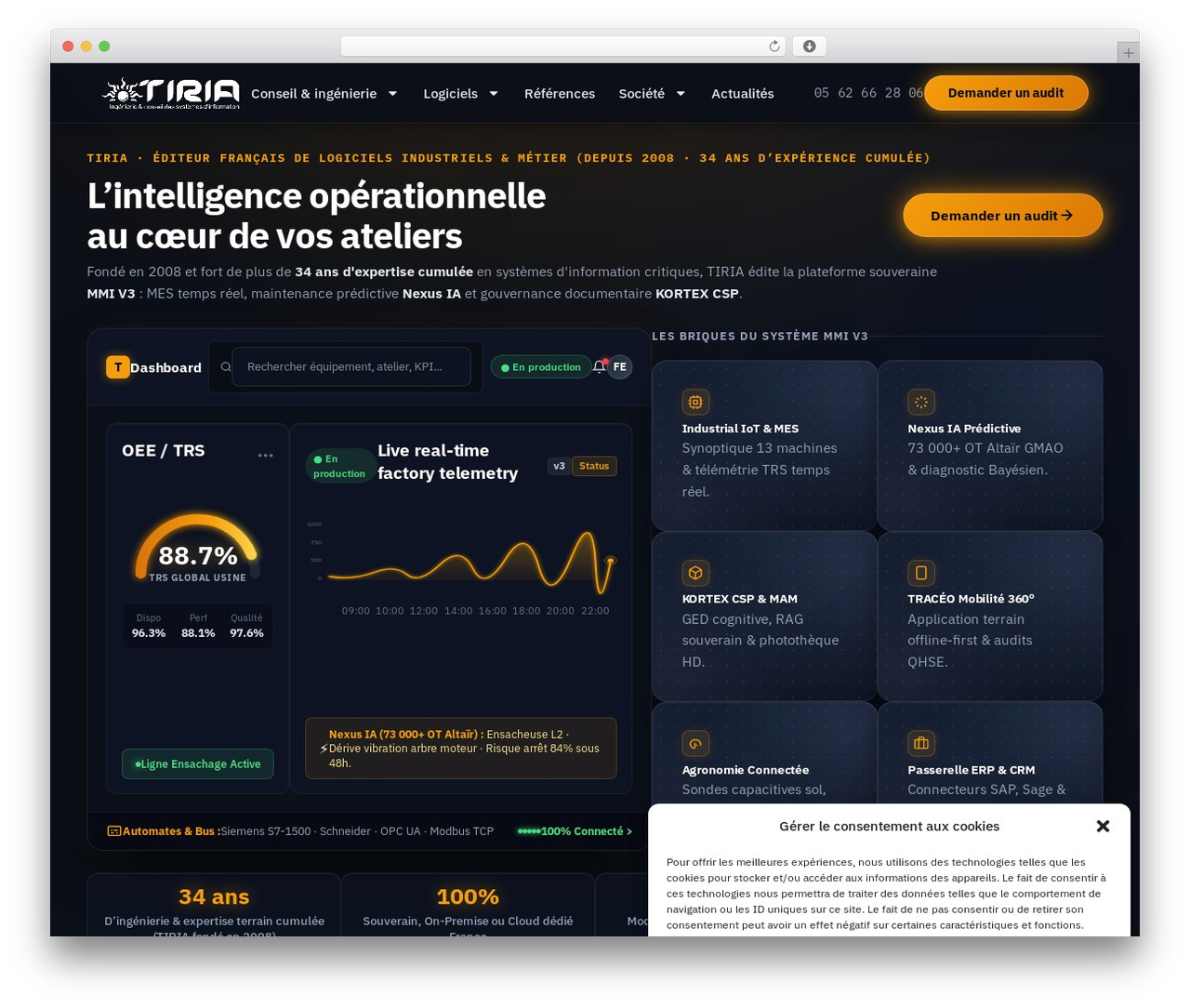 Theme WordPress TIRIA - tiria.fr Theme WordPress TIRIA - tiria.fr