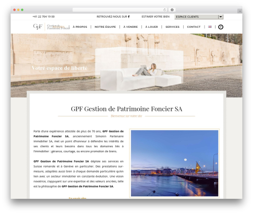 Theme WordPress Hudson - gerances.ch