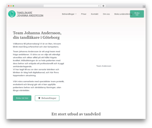 WordPress theme Breakdance Zero Theme - tdlandersson.se