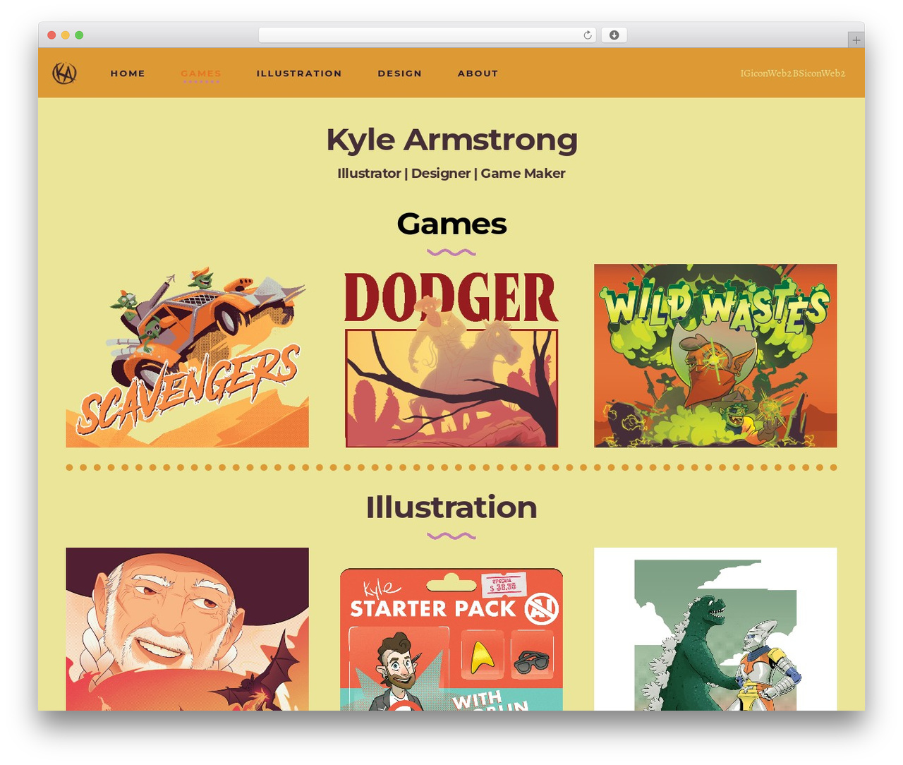 WordPress theme Mintus - kylearmstrong.com