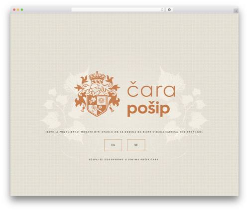 WordPress website theme EA93 Wordpress Webpack Theme - posip.hr
