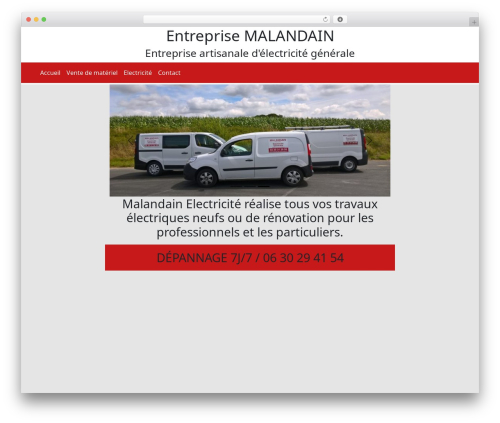 b5st WP theme - electricite-malandain.fr