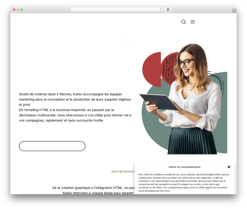 CodeForge theme WordPress - kalixo.fr