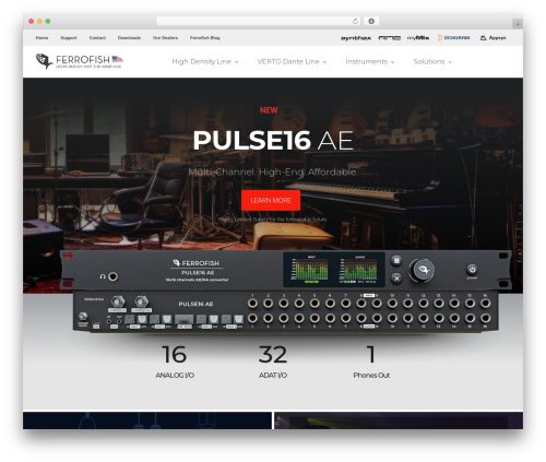 Wp compear WordPress plugin - ferrofish-usa.com