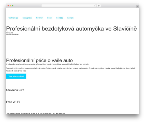 Car wash booking system WordPress plugin - automyckaslavicin.cz